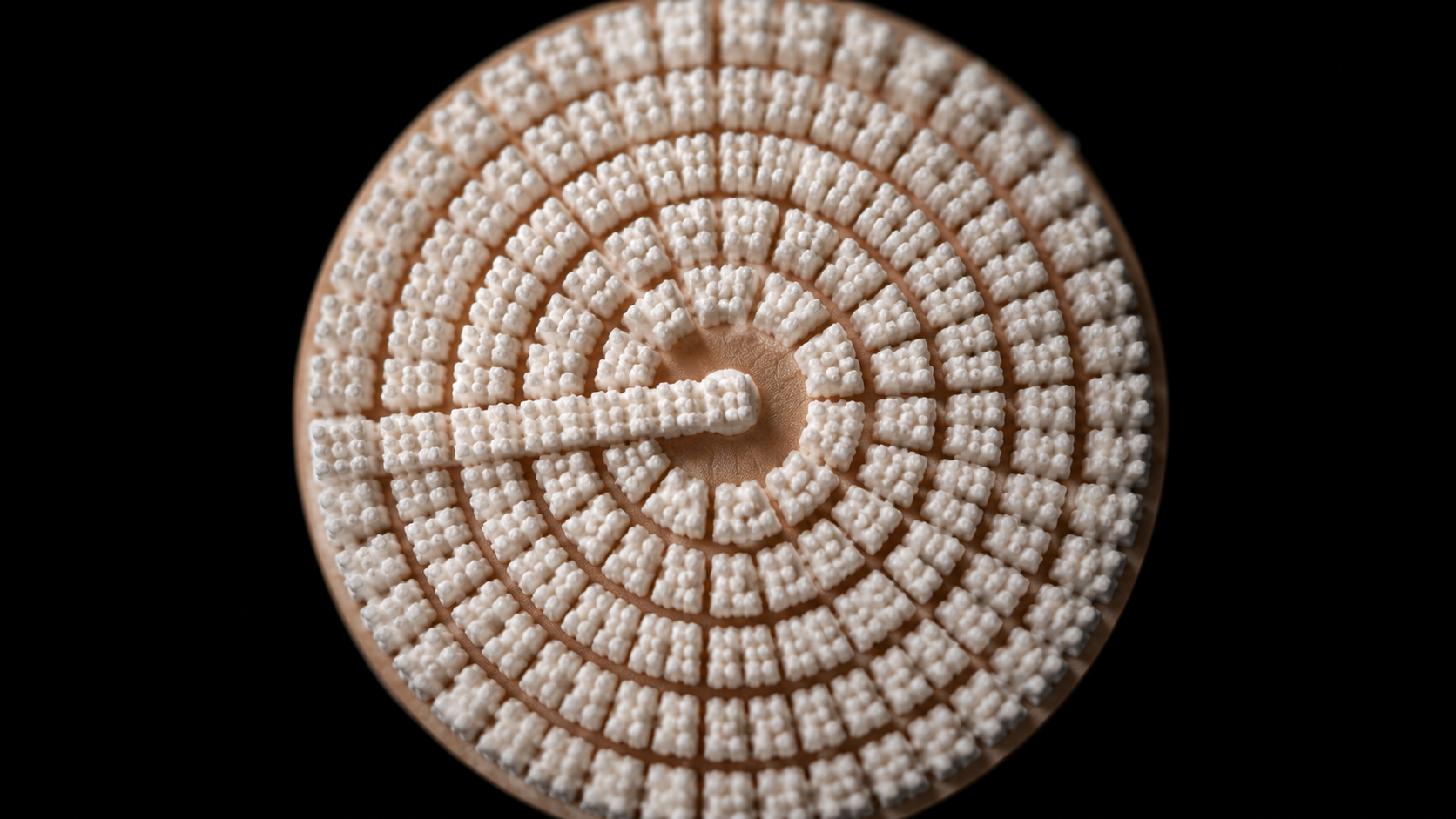 SkinGo — patented radial abrasion geometry
