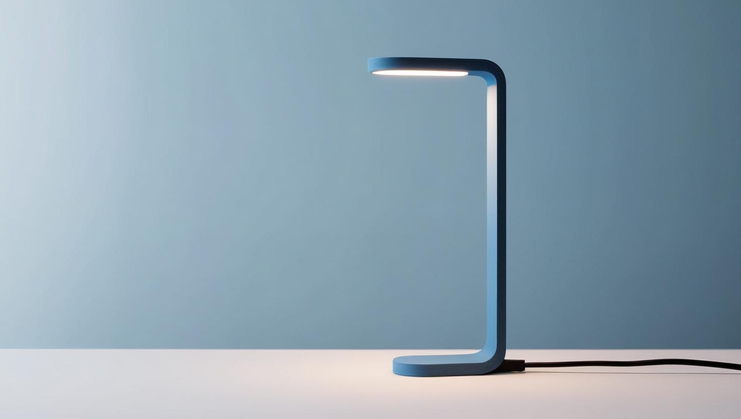 L-Bright — minimal L-shaped table lamp